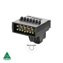 Elecbrakes elecConnect Adaptor 12 Flat to 12 Flat Socket