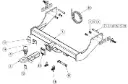 Supply Only Heavy Duty Class 4 Towbar Kit – 3000kg/300kg to Suit Ford Transit Van VH/VJ/VM (11/2000 – 08/2014)