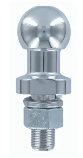 [05756] Towball – 70mm Chrome Flat Sided – 4500kg Rating